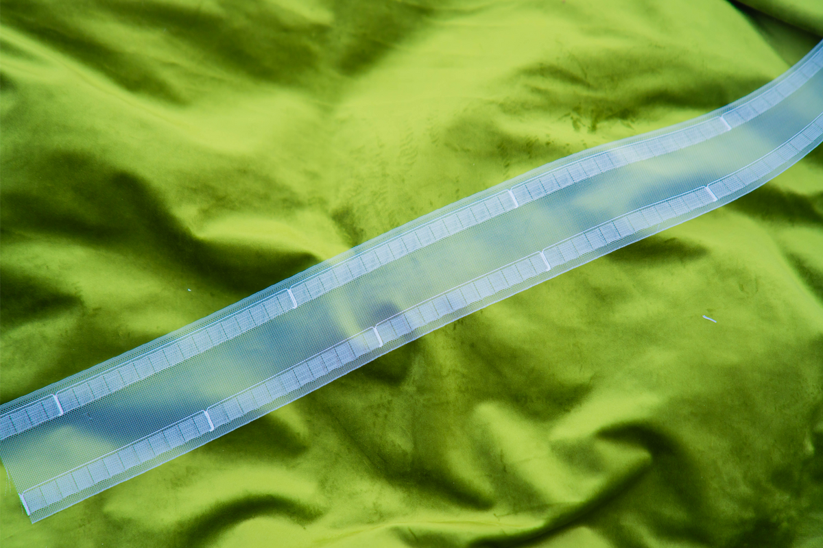Rejansă Wave-Buclă Transparent 76mm